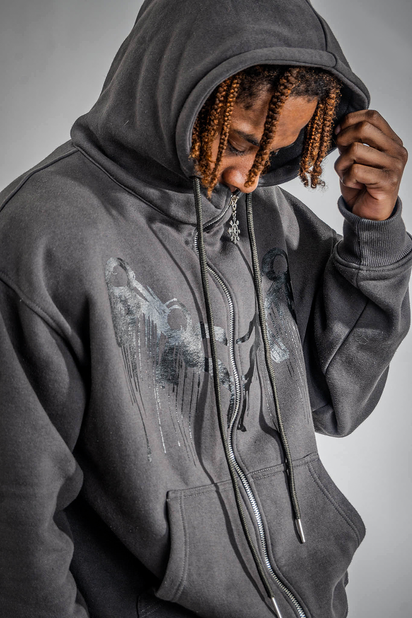 Mahoraga Embroidered Zipup