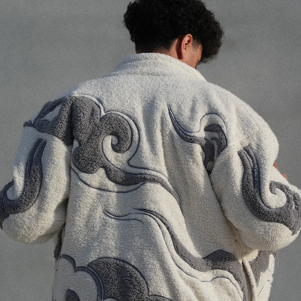 LUFFY GEAR 5 SHERPA FLEECE JACKET