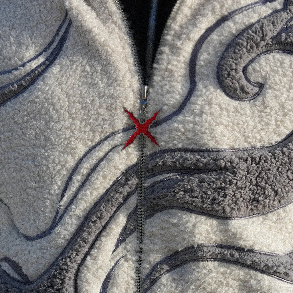 LUFFY GEAR 5 SHERPA FLEECE JACKET