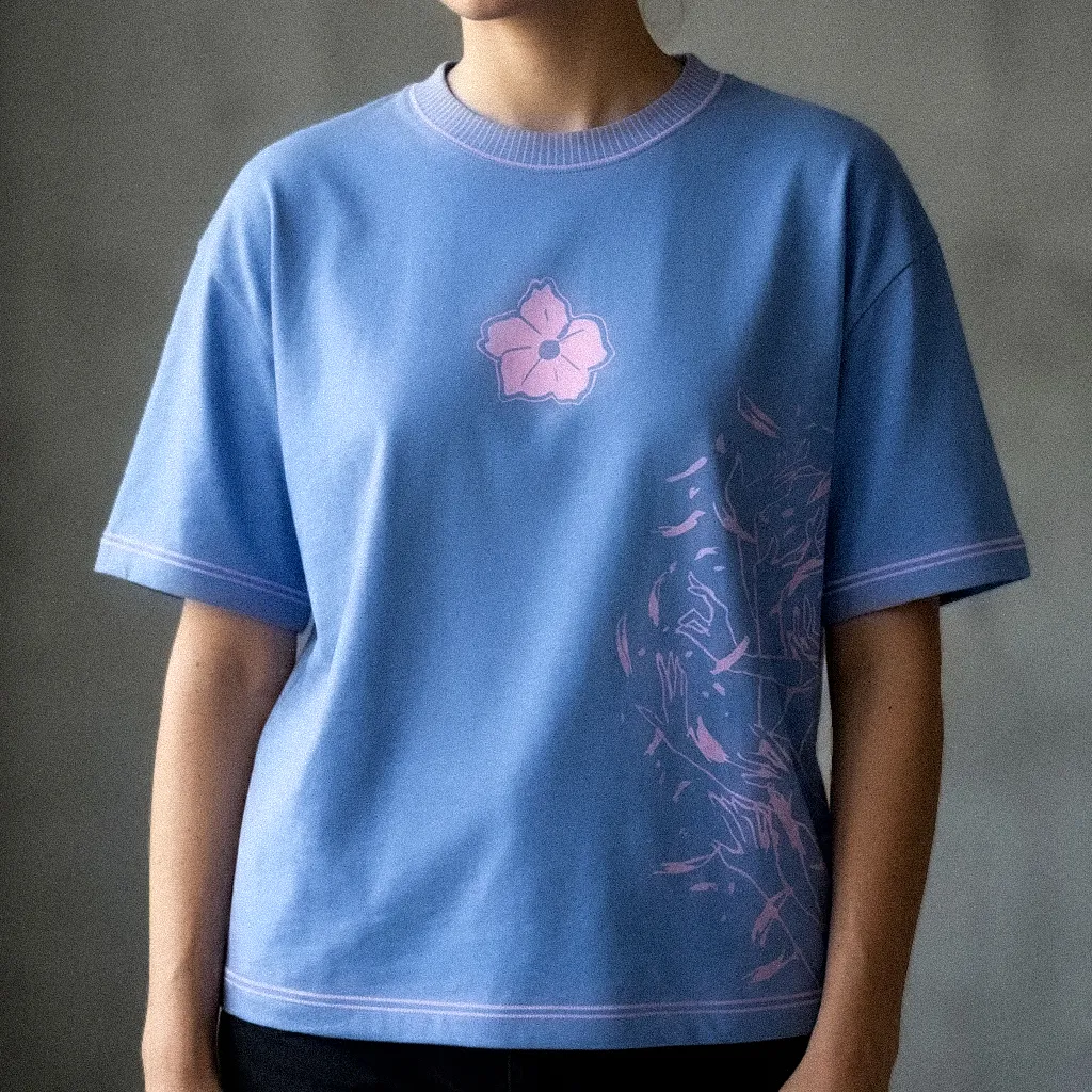 NICO ROBIN BLUE TEE