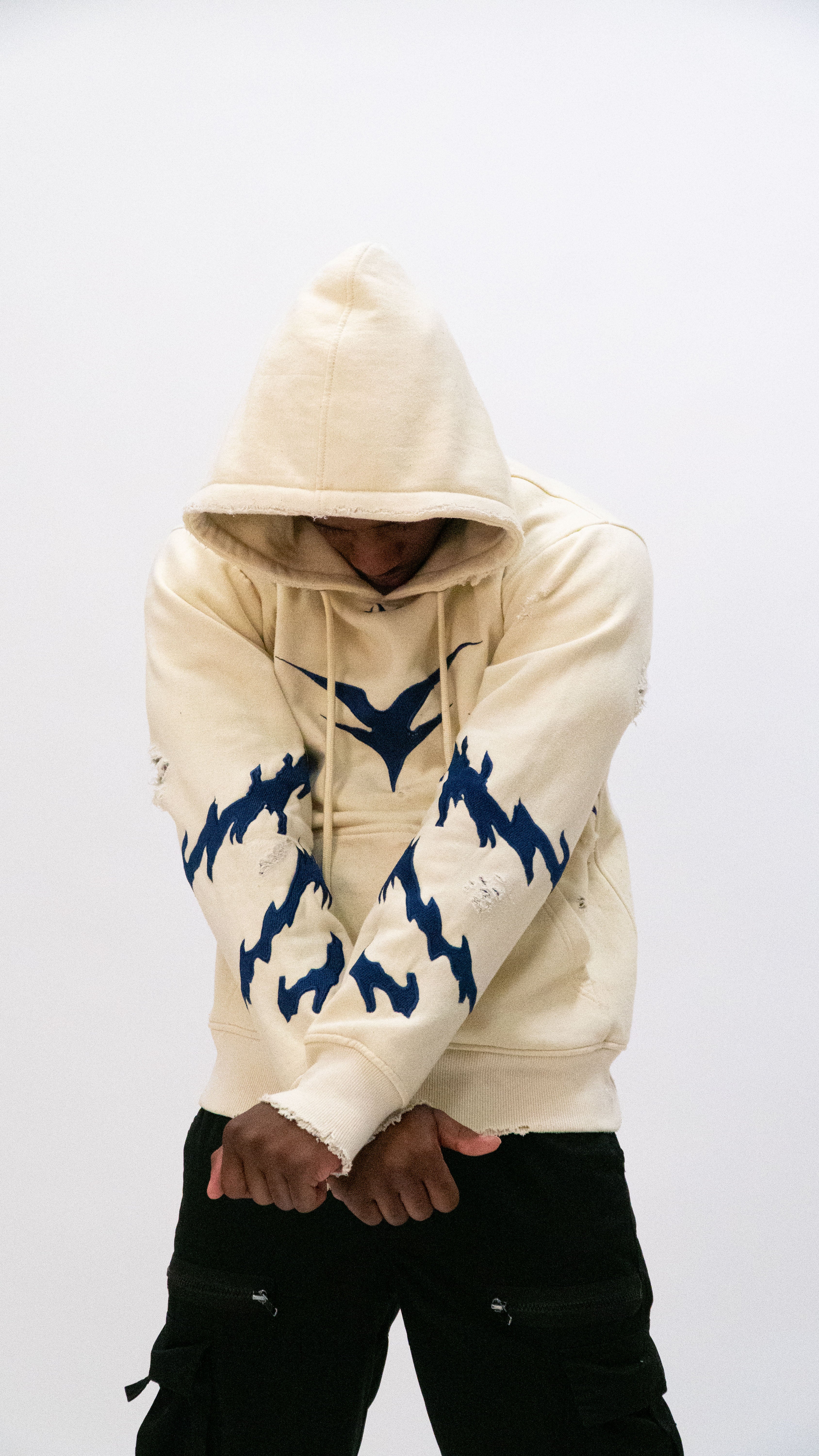 Distressed Yusuke Demon Hoodie