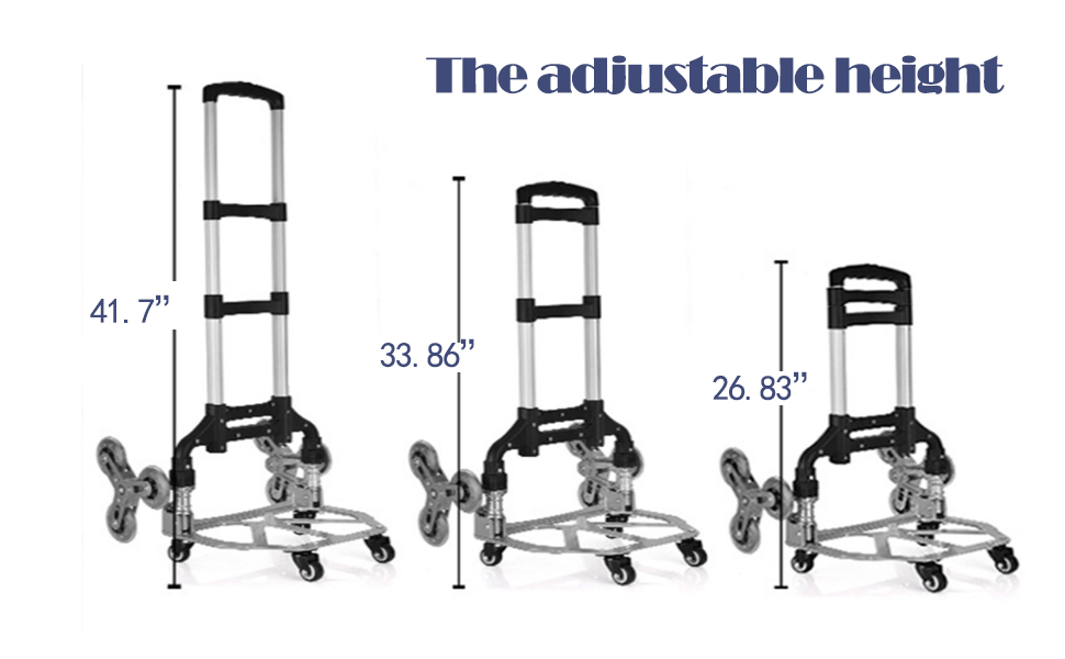 Stair Climbing Hand Truck Shopping Cart