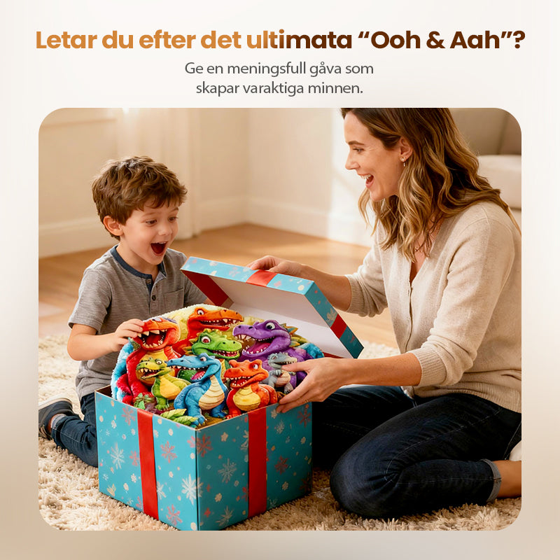 🦖🔥 50% RABATT! Dinosaurie Flanellpläd – Supersöt & Mjuk