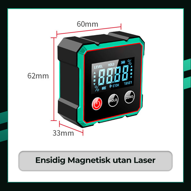 ⏳🔥 Begränsad tid 50% rabatt 📏 Magnetisk digital vinkelmätare med elektronisk lase