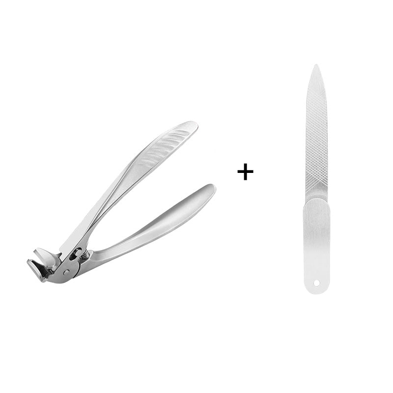📢📢50 % RABATT!! ✂️ Perfekt böjd design | Nagelklippare i rostfritt stål | Enkelt grepp för äldre ✨【50 % RABATT】