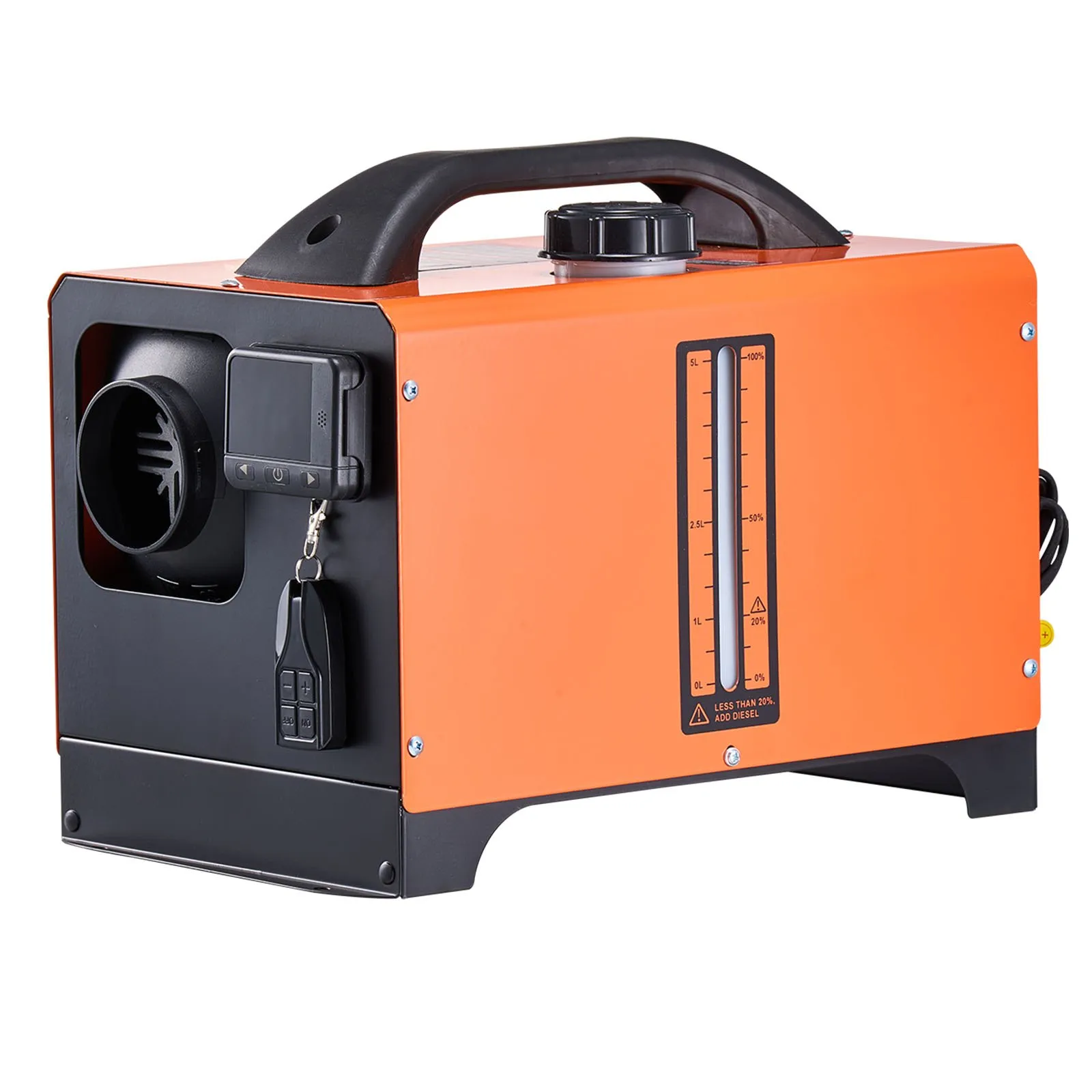 Bärbar 8 kW dieselvärmare, allt-i-ett-enhet🔥, lämplig för användning i fordon och inomhus🔥
