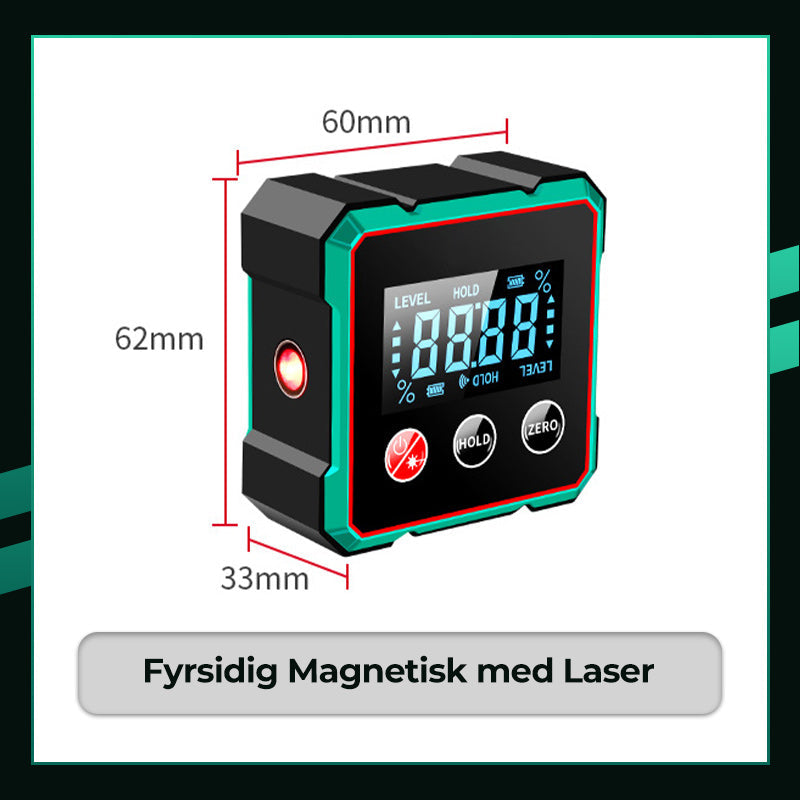 ⏳🔥 Begränsad tid 50% rabatt 📏 Magnetisk digital vinkelmätare med elektronisk lase