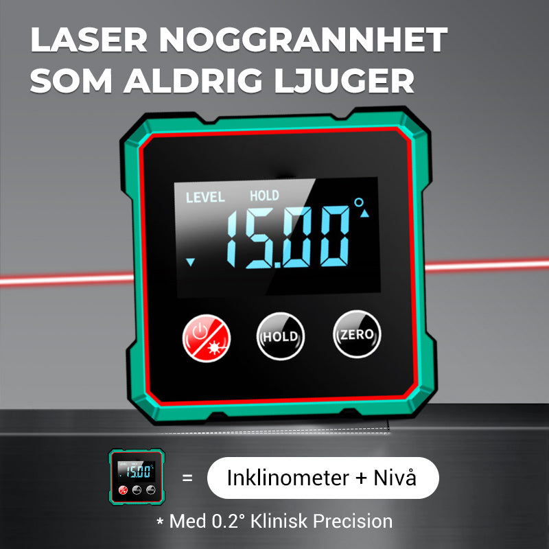 ⏳🔥 Begränsad tid 50% rabatt 📏 Magnetisk digital vinkelmätare med elektronisk lase