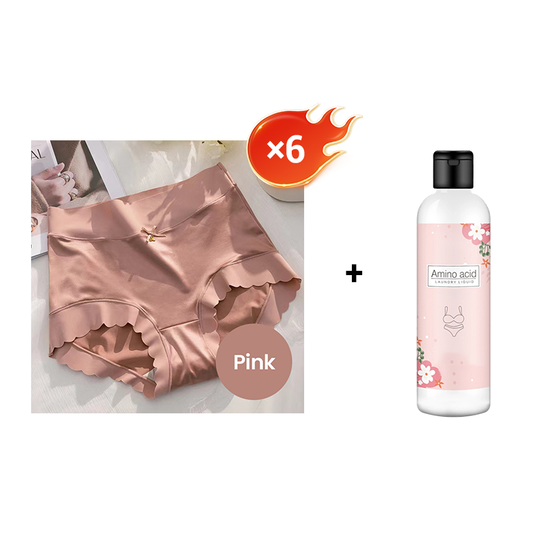 （KÖP 1 FÅ 6）2025 New Antibakteriella fuktabsorberande trosor i premiumsatin