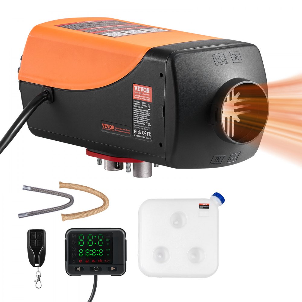 Bärbar 8 kW dieselvärmare, allt-i-ett-enhet🔥, lämplig för användning i fordon och inomhus🔥
