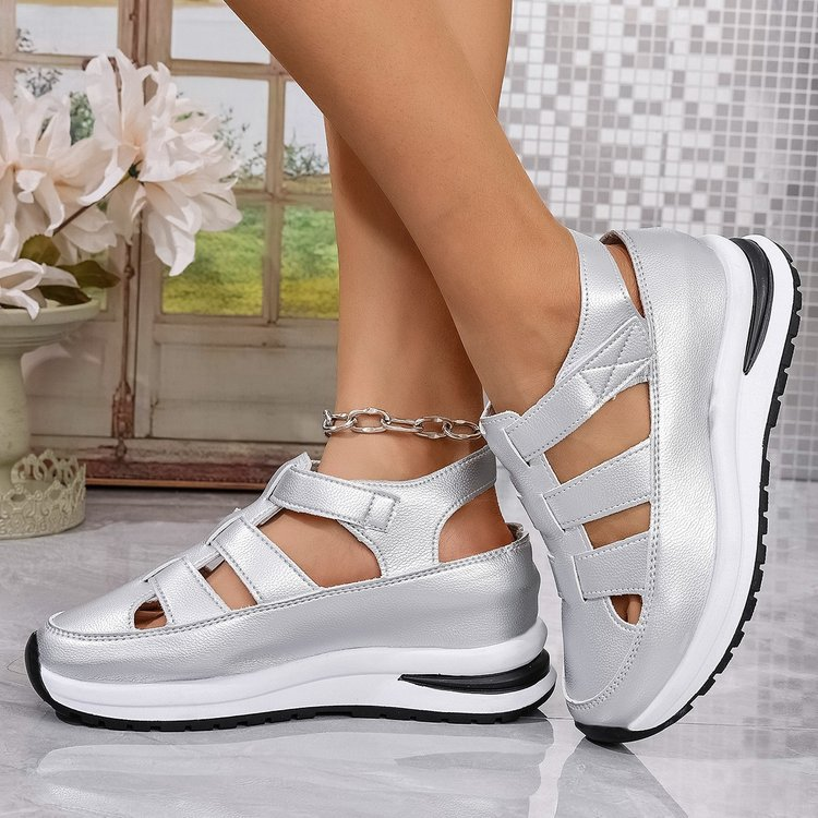 d👟Ergonomiska sneakersandaler för kvinnor | Andningsbara, ledvänliga och himmelskt bekväma