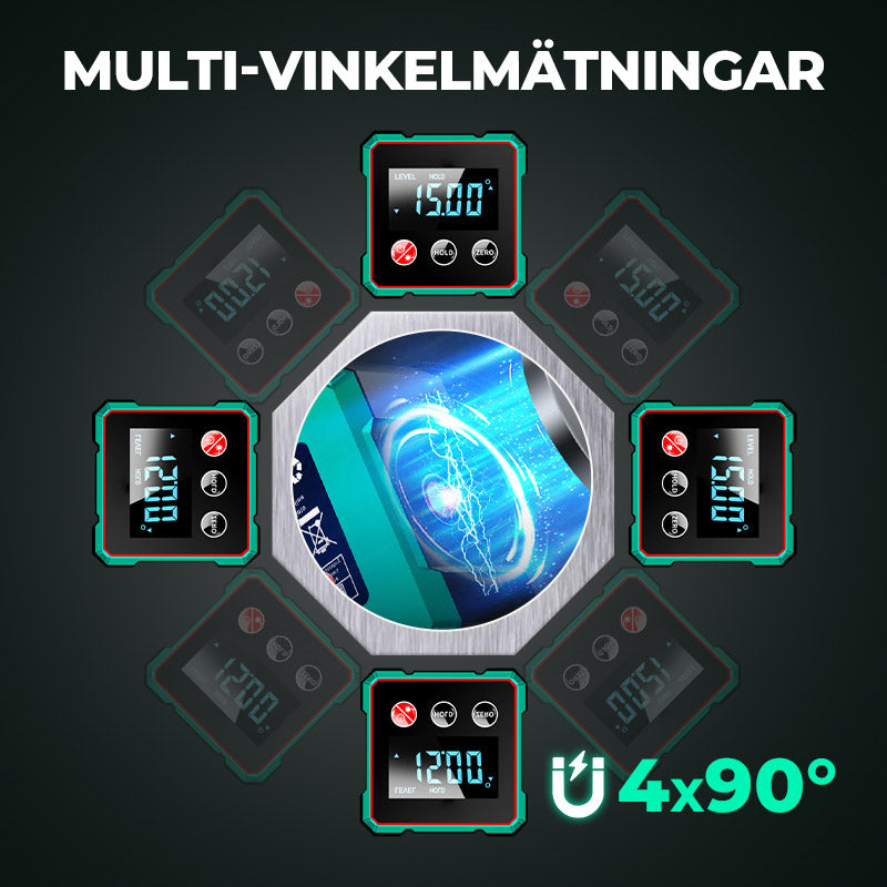 ⏳🔥 Begränsad tid 50% rabatt 📏 Magnetisk digital vinkelmätare med elektronisk lase