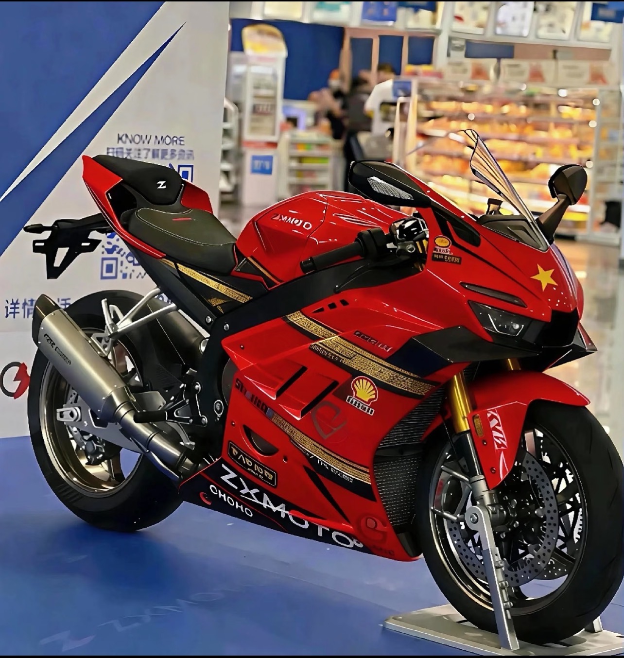 De bästa motorcykelsamlarobjekten 2026🔥🔥🏍ZX Moto 820RR-RS tävlingsmodell 1：12