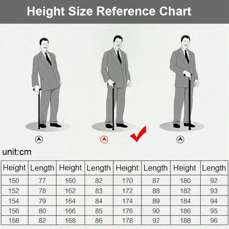 Intelligent promenadkäpp för äldre med LED-ljus