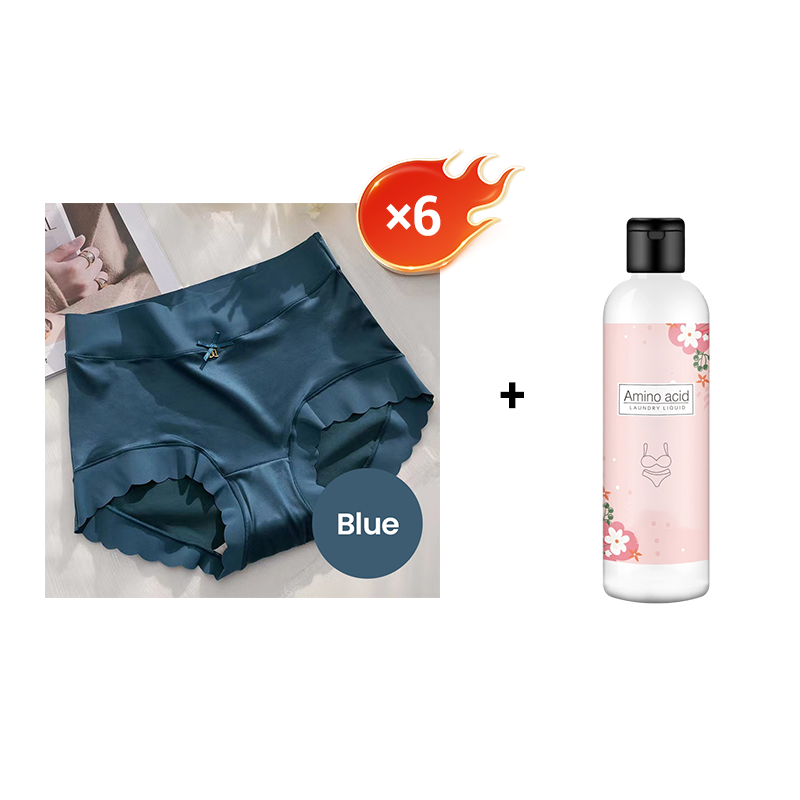 （KÖP 1 FÅ 6）2025 New Antibakteriella fuktabsorberande trosor i premiumsatin