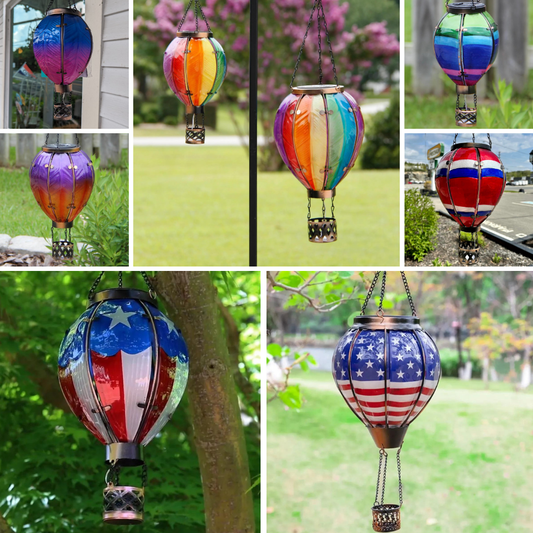 Solar Hot Air Balloon Lantern