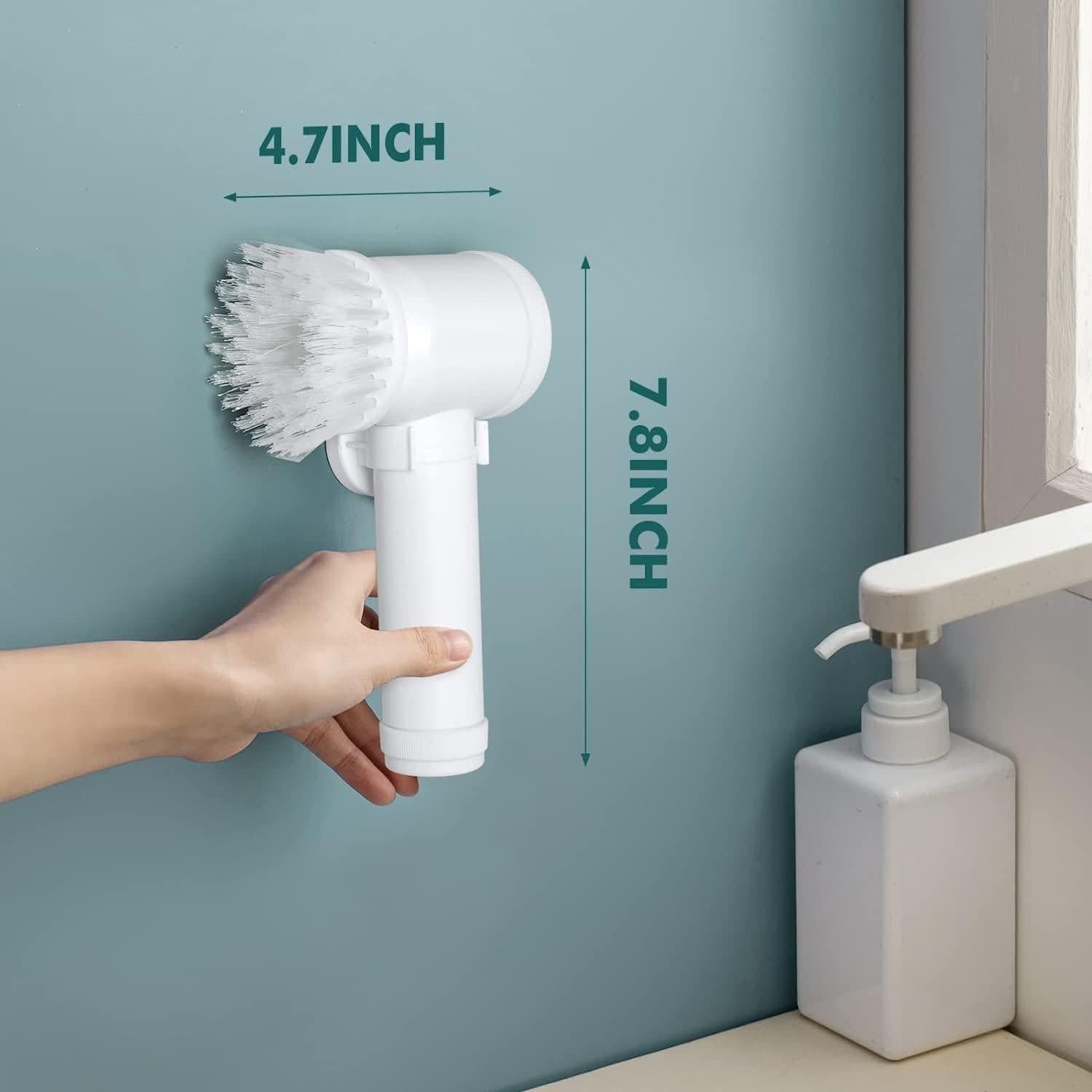 🧽 50% Korting – 5-in-1 Handheld Schoonmaakborstel | Voor Keuken, Badkamer & Meer – Alles in Eén