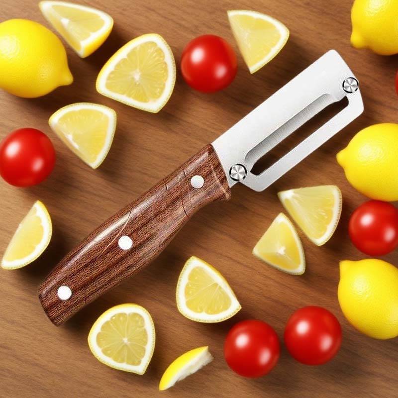 💥50% KORTING + 2=1 GRATIS – Multifunctionele Schilmesjes voor Groenten & Fruit | Makkelijk & Efficiënt