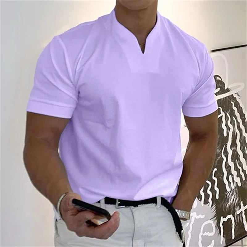 🔥🎁Nyhet 50 % RABATT🔥2026 Gentlemans business kortärmad fitness-T-shirt
