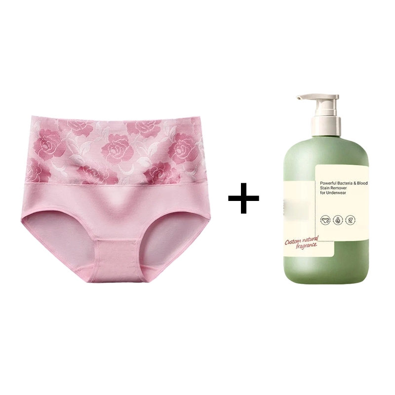 （KÖP 1 FÅ 6）Läckagesäker trosa med hög midja och magkontroll