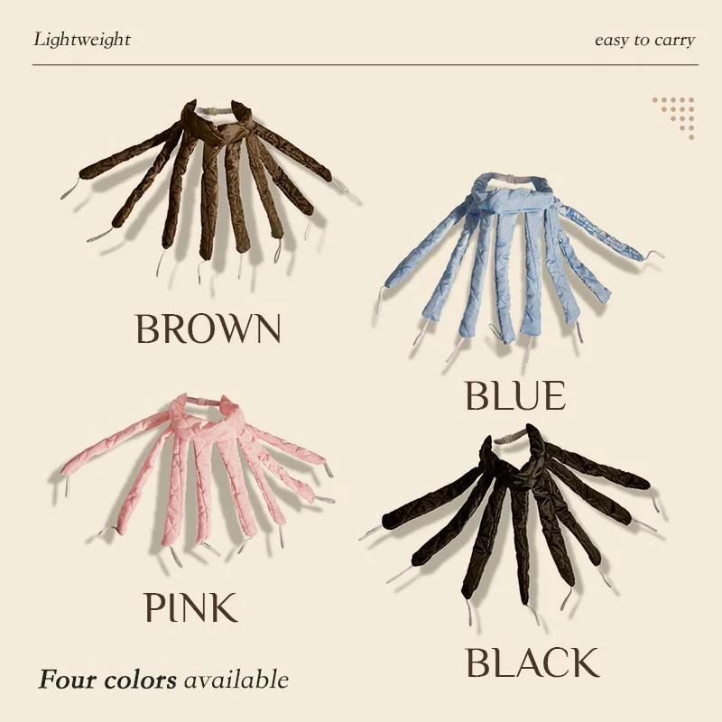 🔥🎁Nyhet 50 % RABATT🔥HET REA💥Sovpannband Värmefri locktång🧑‍🦱🥰