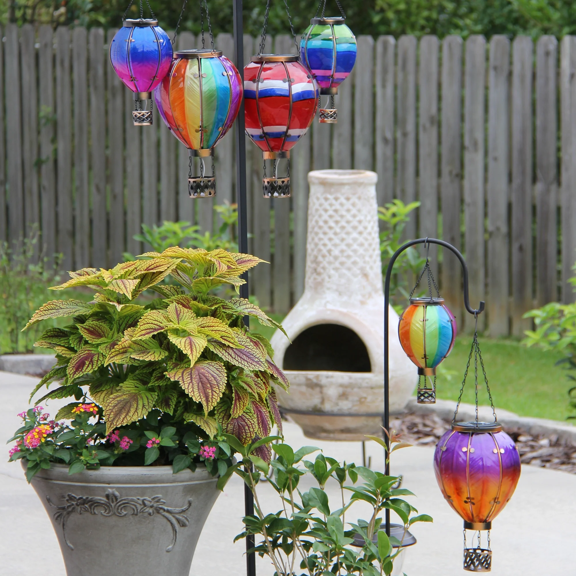 Solar Hot Air Balloon Lantern
