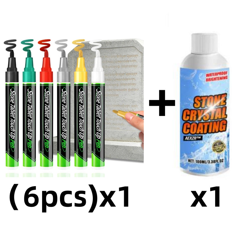🕊️ Grafsteen Markeerstift | Herstel Vervaagde Opschriften Eenvoudig & Respectvol