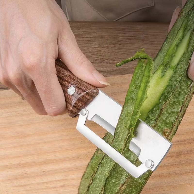 💥50% KORTING + 2=1 GRATIS – Multifunctionele Schilmesjes voor Groenten & Fruit | Makkelijk & Efficiënt