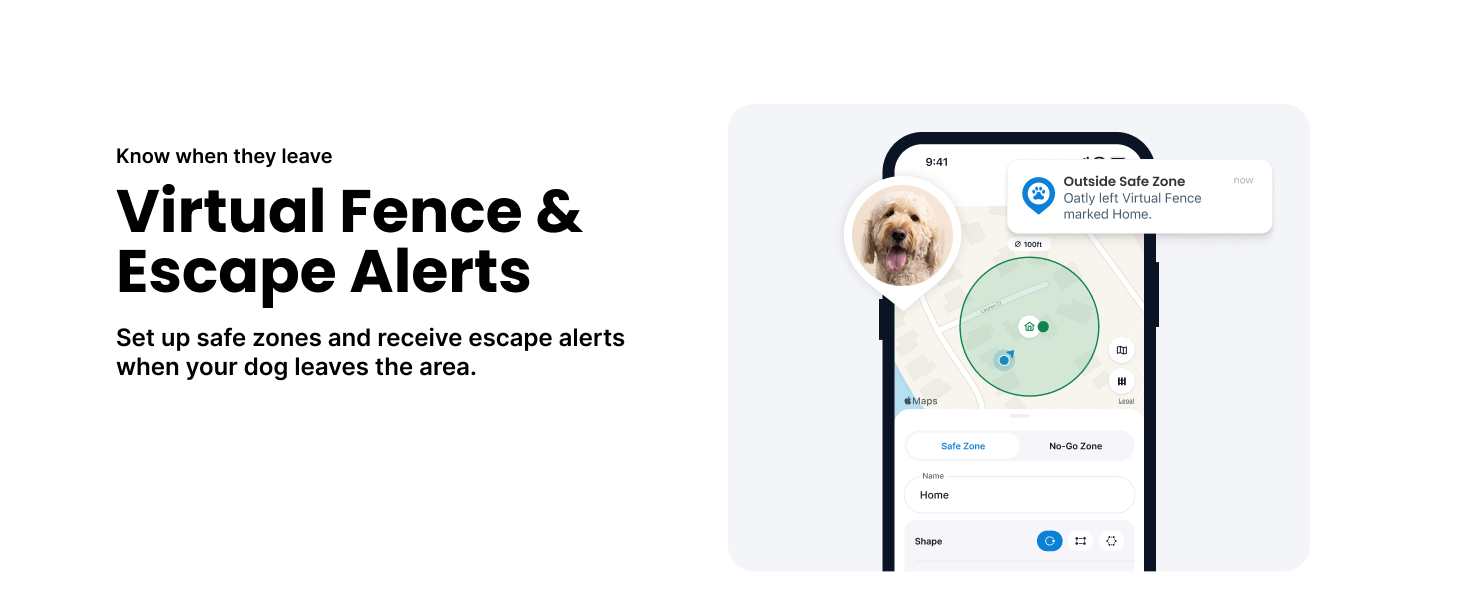 Virtual Fence &amp; Escape Alerts 