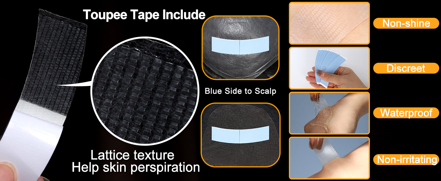 Toupee f&ouml;r m&auml;n