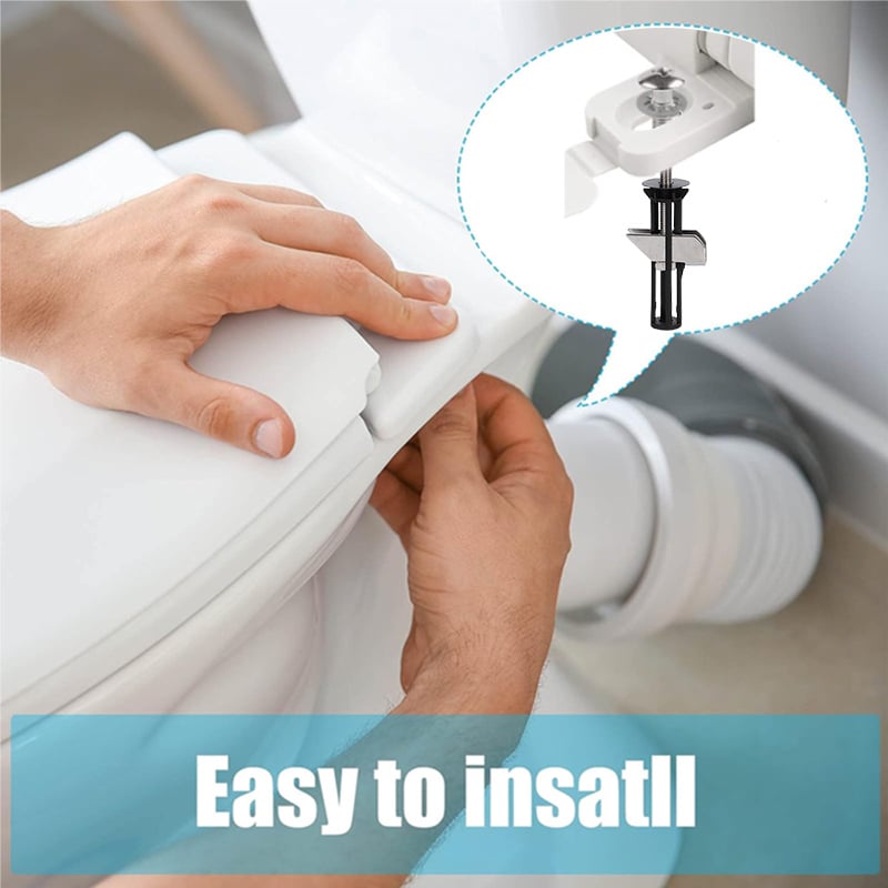 🎅 Saint's Day Exclusive Offer! 50% Off ✨ Click and Apply🔥LAST DAY -BUY 1 GET 1 FREE🔥Heavy Duty Toilet Seat Fixing Screws