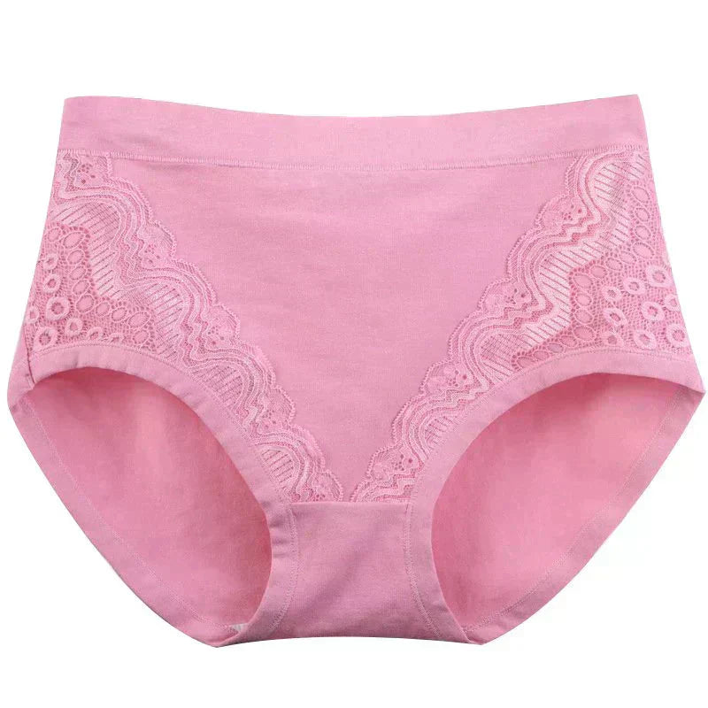 🔥40 % rabatt så länge lagret räcker!🎉2025 Plus Size High Waist läckagesäkra bomullstrosor