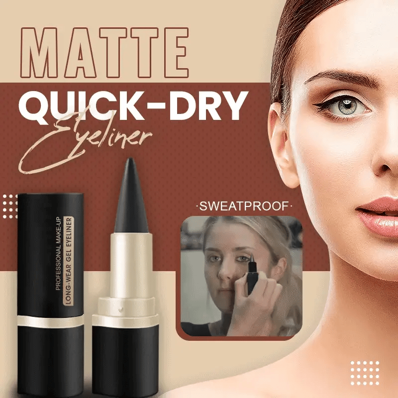 ❤️KÖP 1 FÅ 1 GRATIS❤️Viral profession Kajal Eyeliner Pen Gel - Snabbtorkande formula eyeliner