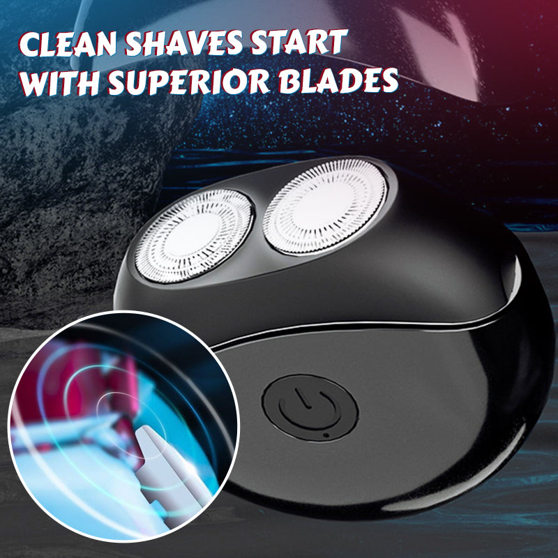 💖 New Year Special Offer🎉  Portable Multifunctional Electric Shaver (UFO Design) – Efficient Double Ring Blades, 360° Floating Heads & IPX4 Waterproof (Perfect for Travel & Sensitive Skin!)