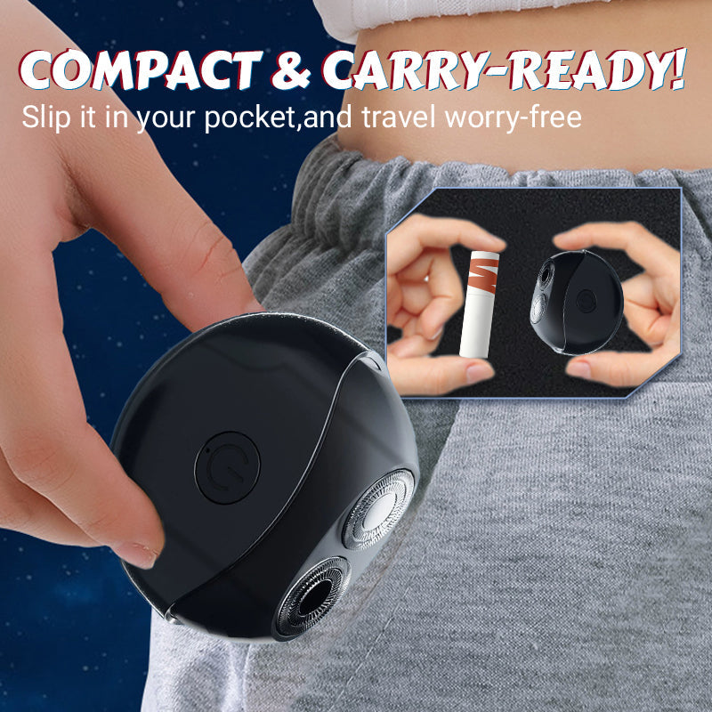 💖 New Year Special Offer🎉  Portable Multifunctional Electric Shaver (UFO Design) – Efficient Double Ring Blades, 360° Floating Heads & IPX4 Waterproof (Perfect for Travel & Sensitive Skin!)