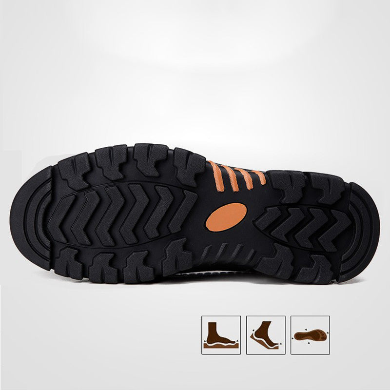 👞 50% RABATT! ✨ Lätta Halkfria Andningsbara Retro Affärsskor för Män – Bekväma, Tidlös design & Perfekta för kontoret 🚶