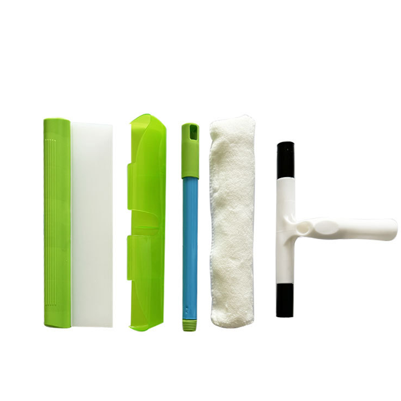 🔥50% RABATT! Repfri & streckfri fönsterskrapa – 5-delars komplett set för glasrengöring