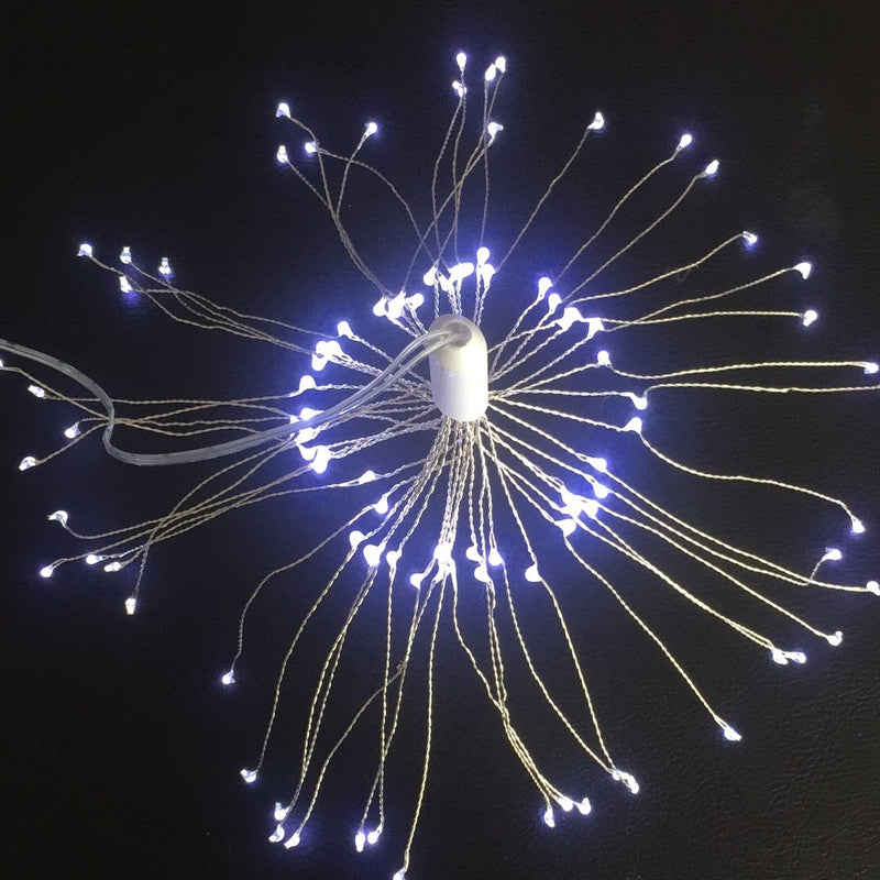 ✨Zonne-energie Vuurwerk Lichtslinger – Magische Tuinverlichting voor Feesten & Avonden
