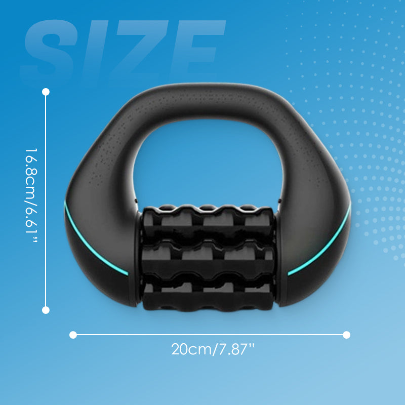 Elektrisk handmassager med rullar