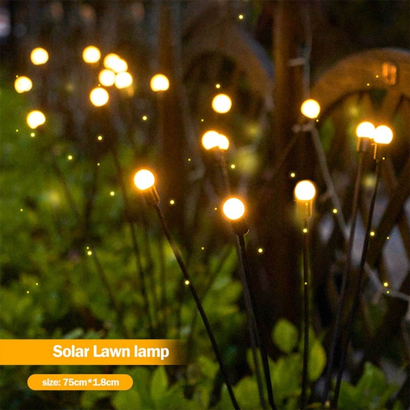 ✨🔥 50% RABATT! Solcellsdriven Eldfluga-Lampa