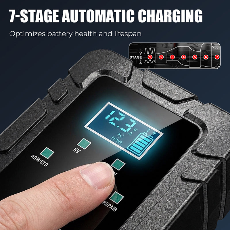 Automatische Acculader 1.5A 6V 12V