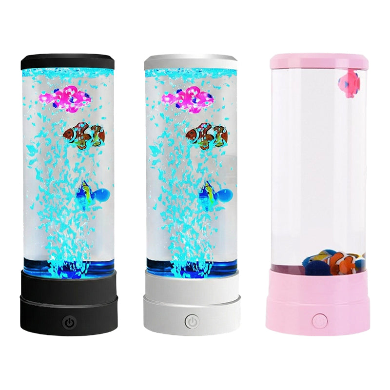 LED-bubblafiskakvariumlampa