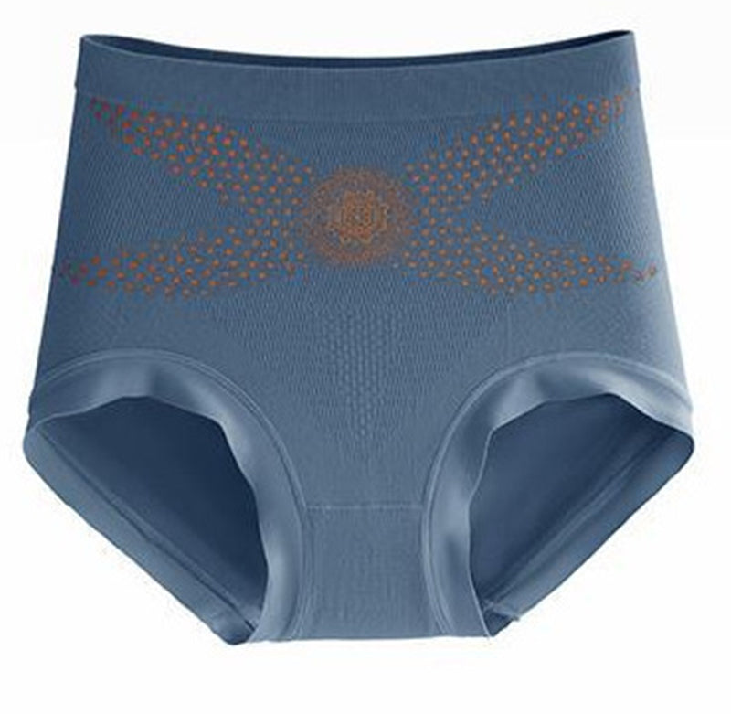 Women's High-Waisted Micro-Bead Shaping and Fat-Burning Briefs