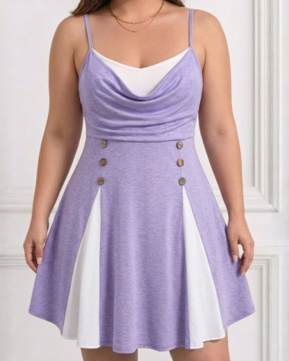 Plus Size Spaghetti Strap Dress