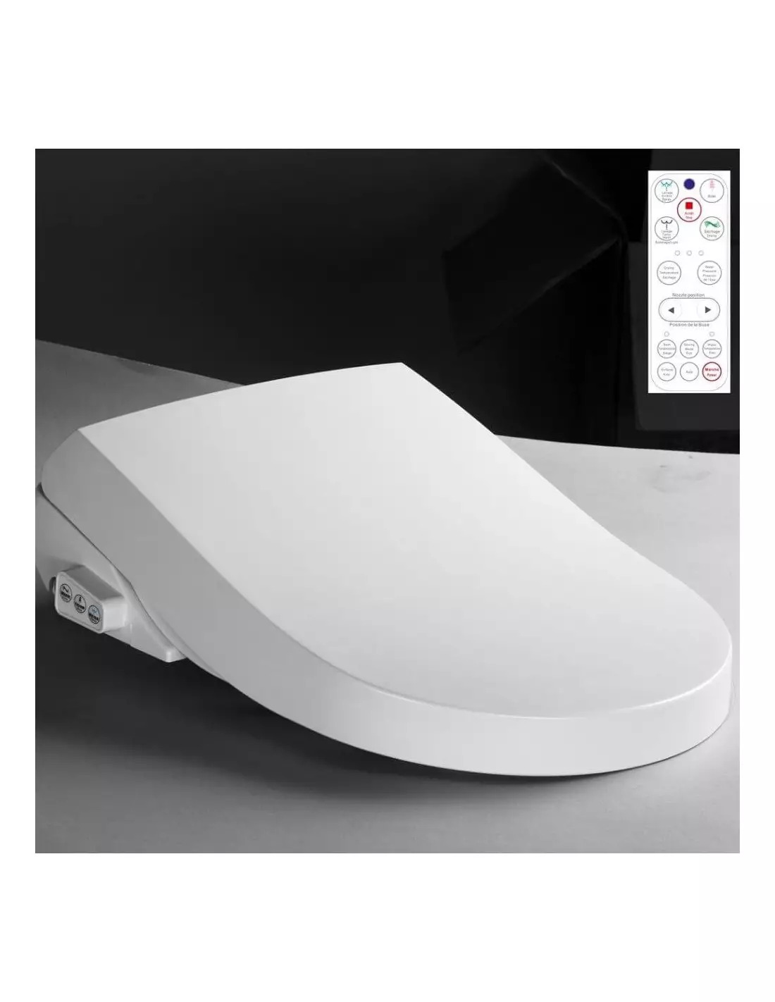 Abattant Luxe Silver 2