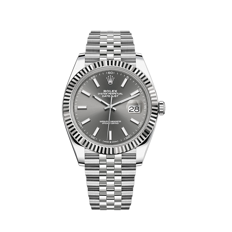 Rolthtex Datejust 41 Oystersteel and white gold M126334-0014