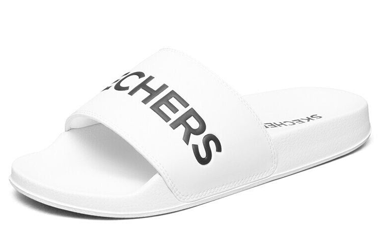 (WMNS) Skecththers D Lites Slippers White 8730046-WTBK