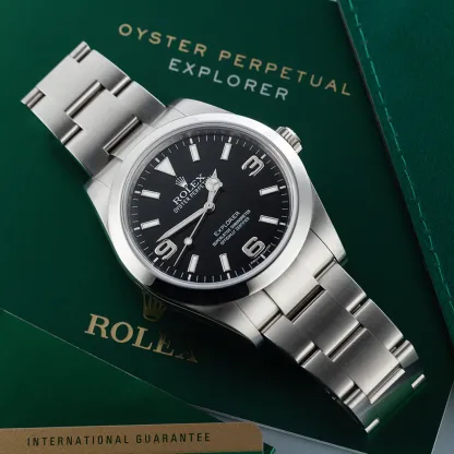 Explorer Black Dial 39mm