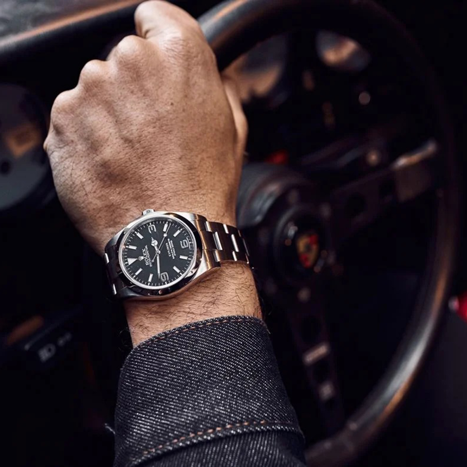 Explorer Black Dial 39mm