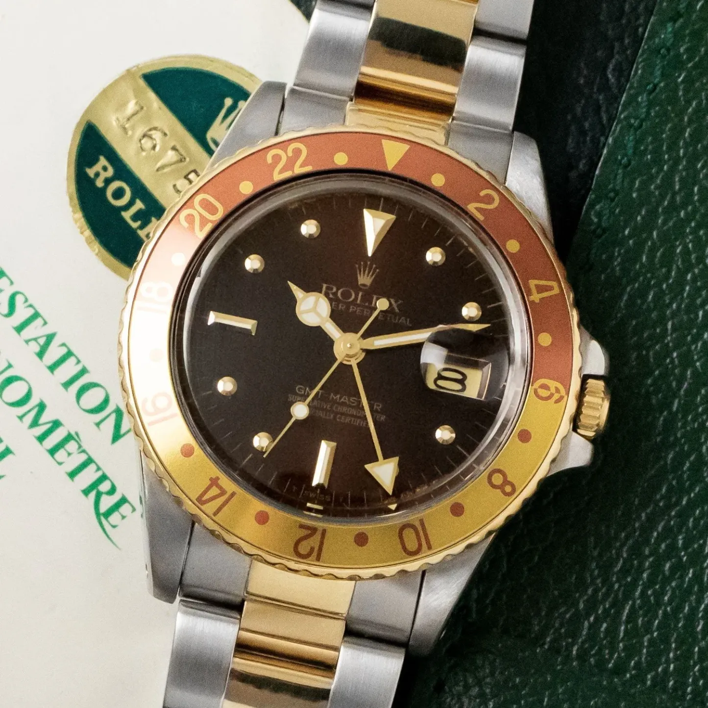 Vintage GMT-Master 16753 Root Beer Full Set